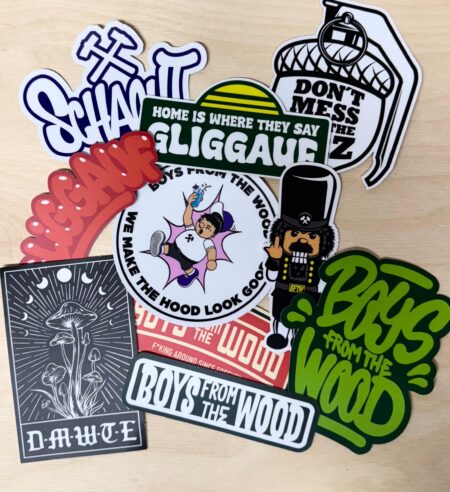 Boys From The Wood Stickerpack - bunt gemischt
