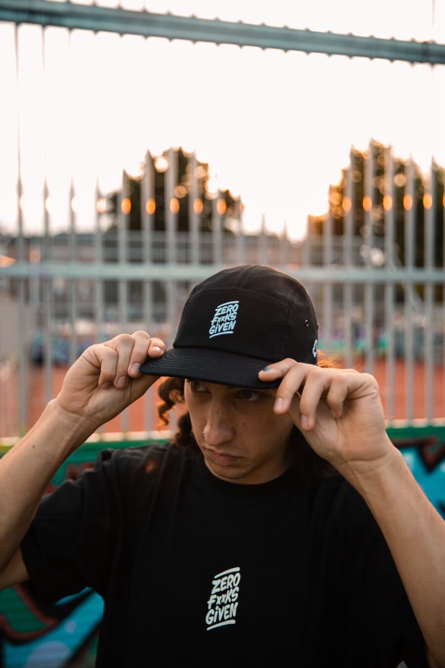 BOYS FROM THE WOOD X FICHTN - ZERO F**KS GIVEN - 5 Panel Cap – Bild 8