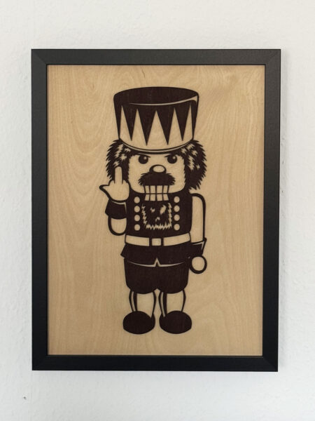 Bilderrahmen Nussknacker