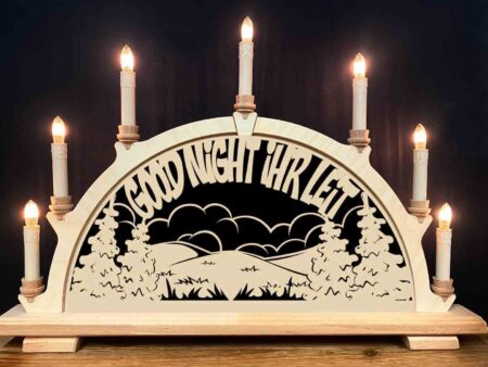 Boys From The Wood -  Schwibbogen - GOOD NIGHT IHR LEIT - AUF BESTELLUNG!!!