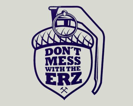 Dont Mess With The Erz Statement Sticker - lila