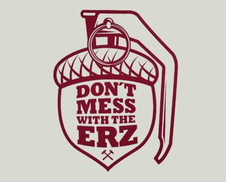 Dont Mess With The Erz Statement Sticker - pink
